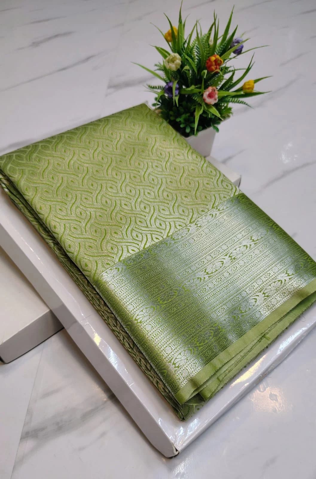 samuthrika wedding KS003-pista green