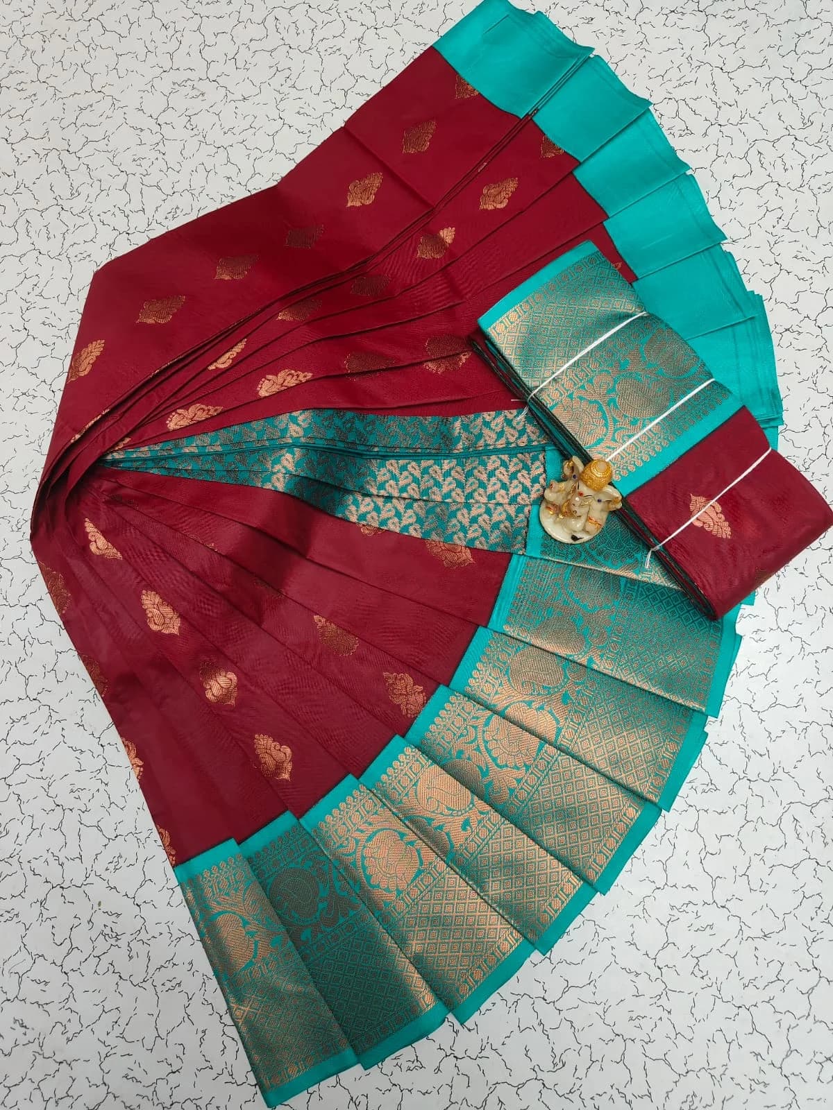MANGALYAM KORVAI KOTTANJI TANA SOFT SILK SAREE ARS033 - Red